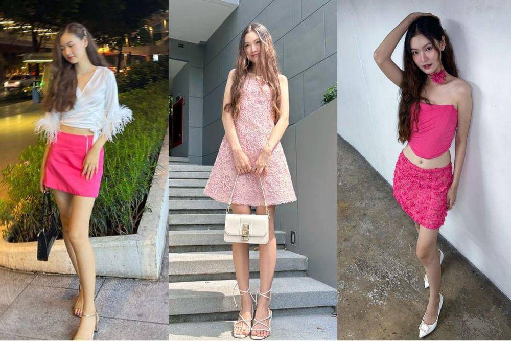 inspirasi outfit warna pink ala Prigkhing Sureeyaret (instagram.com/prigkhing_)