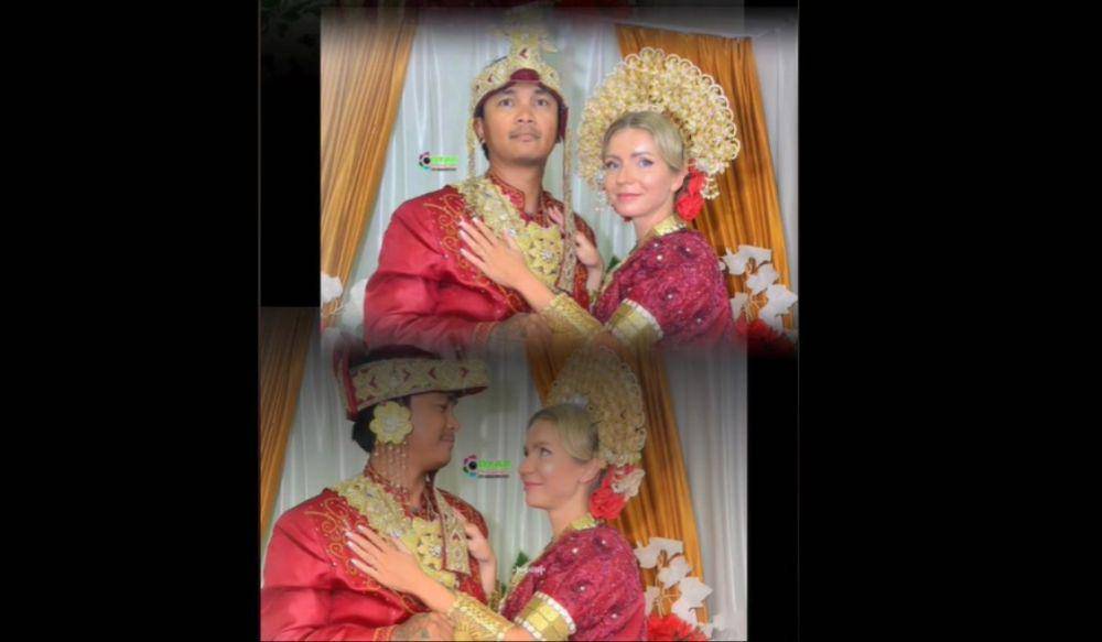 Randi, pria asal Sinjai menikahi gadis Polandia bernama Weronika. (Dok. Istimewa)