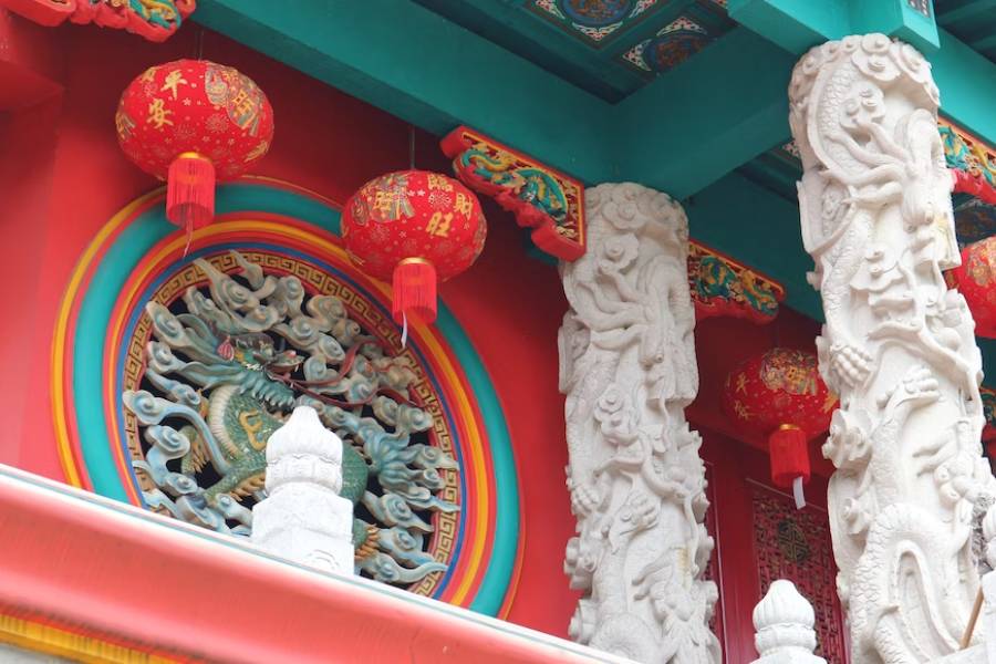 ilustrasi simbol di budaya Tiongkok (unsplash.com/Rizki Oceano)