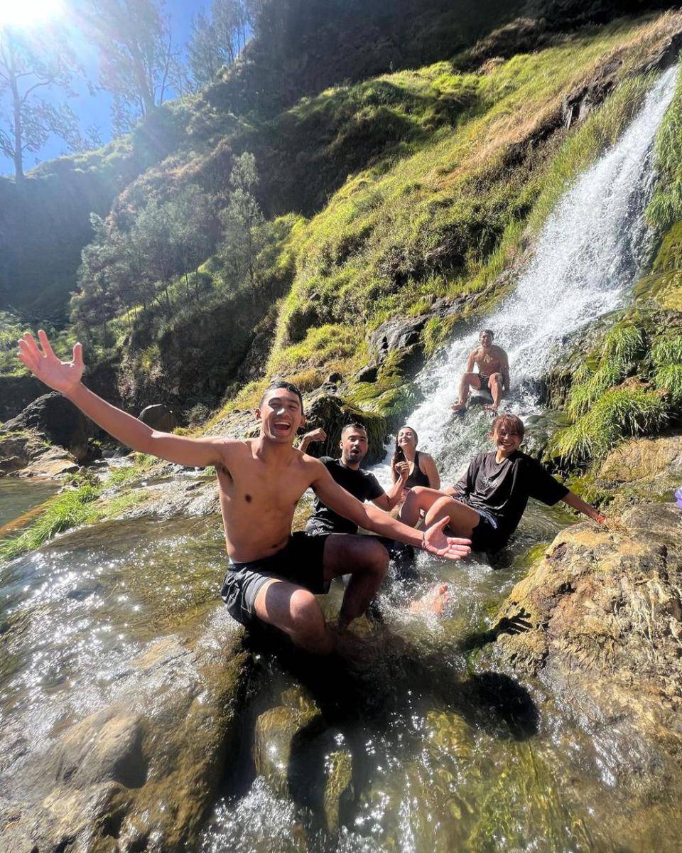 potret Daffa Wadhana di Gunung Rinjani (instagram.com/daffawardhana)