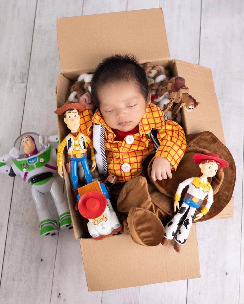 potret newborn photoshoot anak kedua Ricky Perdana (instagram.com/chacathakya15)