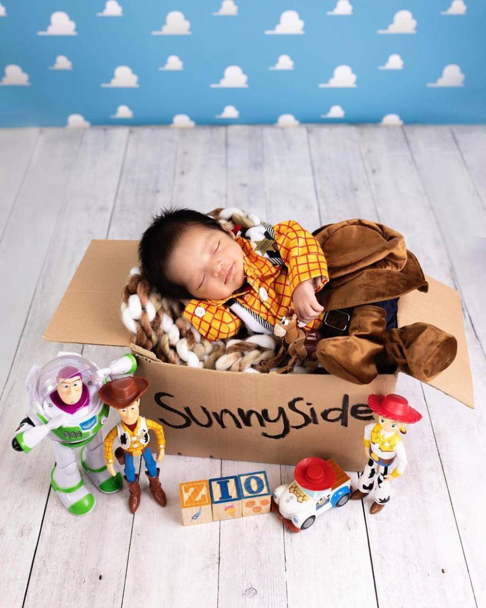 potret newborn photoshoot anak kedua Ricky Perdana (instagram.com/chacathakya15)
