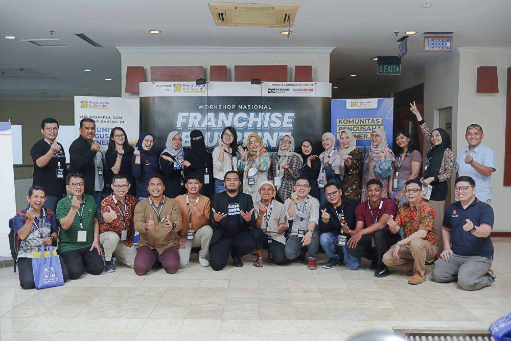 Pengusaha Kuliner ID sukses selenggarakan Workshop Franchise Blueprint (Dok. Pengusaha Kuliner ID)