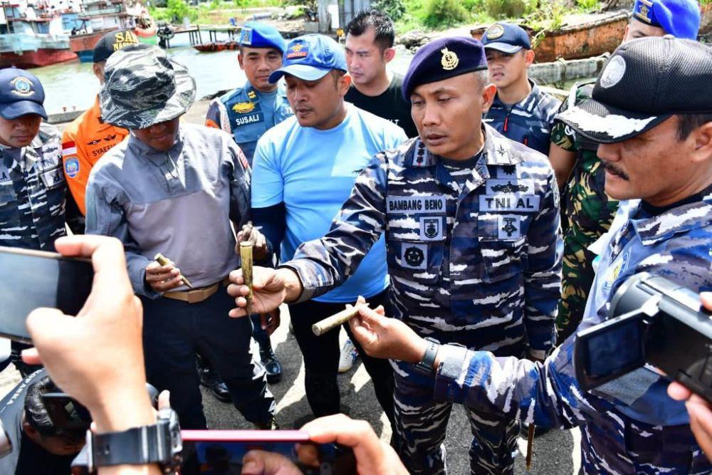 TNI AL Temukan Ribuan Amunisi dari Era Perang Dunia II di Cilacap