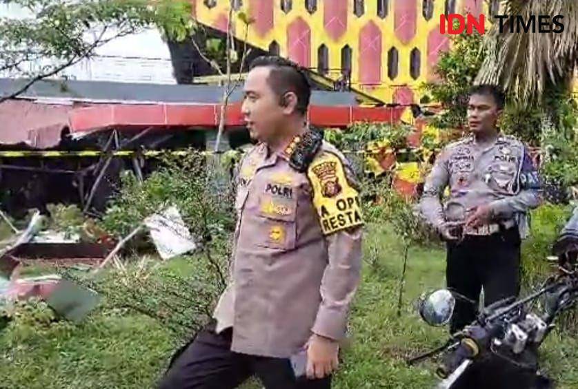 Kapolresta Balikpapan Komisaris Besar Pol Anton Firmanto, Sabtu (22/7/2023). (IDN Times/Hilmansyah)