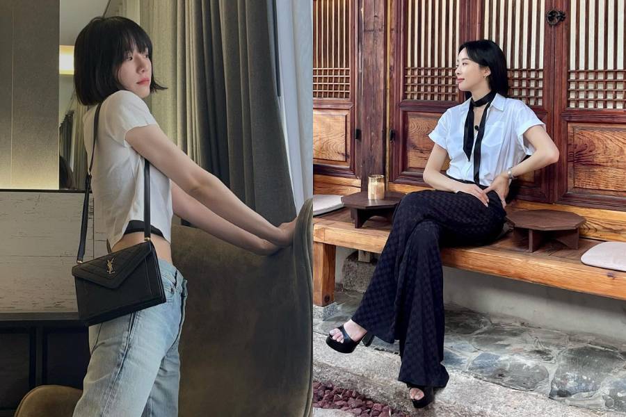 Park Gyu Young dan Lee Chung Ah (instagram.com/lavieenbluu dan instagram.com/LEECHUNGAH)
