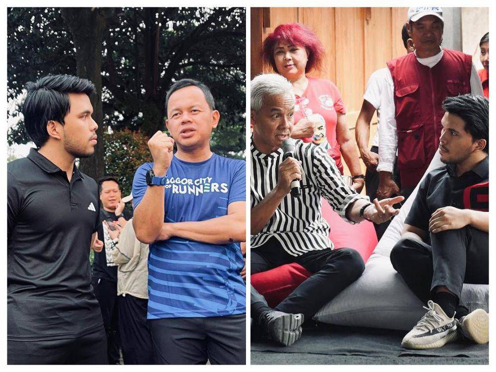 potret Thoriq Halilintar blusukan bareng pejabat (instagram.com/thariqhalilintar)