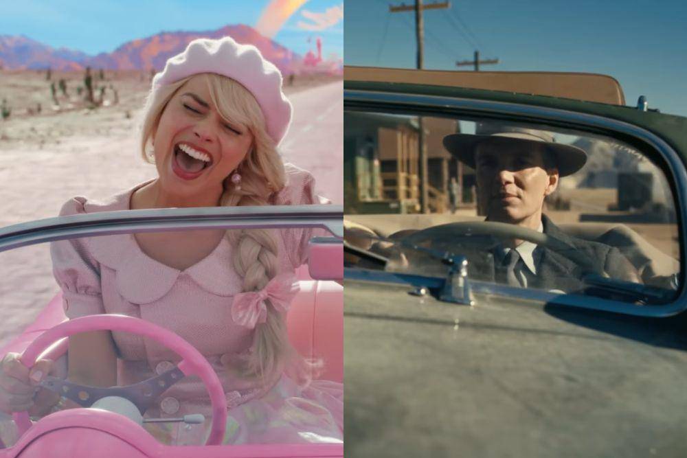 Margot Robbie di Barbie dan Cillian Murphy di Oppenheimer (dok. Warner Bros/Barbie | dok. Universal Pictures/Oppenheimer)