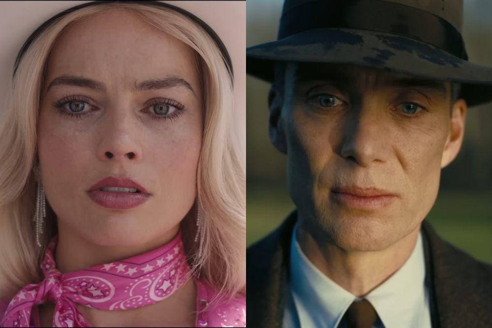 Margot Robbie di Barbie dan Cillian Murphy di Oppenheimer (dok. Warner Bros/Barbie | dok. Universal Pictures/Oppenheimer)