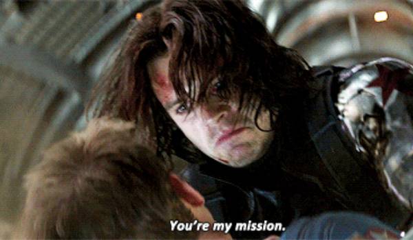 Bucky vs Captain America (dok. Marvel Studios/Captain America: The Winter Soldier)