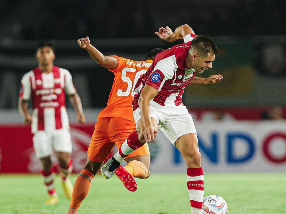 Persis Solo saat menghadapi Borneo FC pada putaran pertama di Liga 1 Indonesia 2023/2024. (instagram.com/persisofficial)