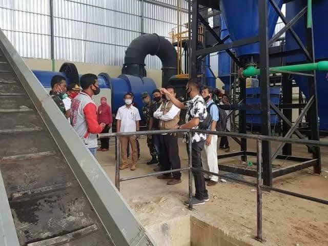 Pabrik pengolahan limbah medis di Sekotong Lombok Barat. (dok. Diskominfotik NTB)