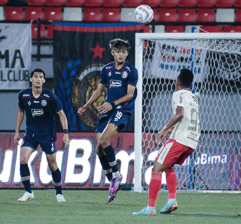 Arema FC saat menghadapi Bali United. (Dok. Media Officer Arema FC)