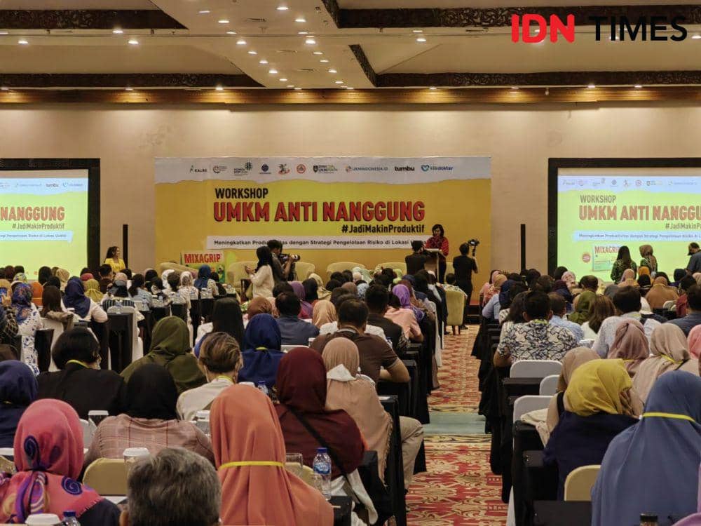 Acara UMKM Anti Nanggung. (IDN Times/Larasati Rey)