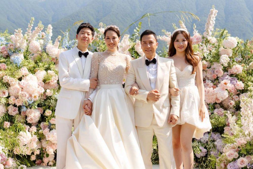 20 Tahun Menikah, 9 Momen Perayaan Mewah Donnie Yen dan Istri