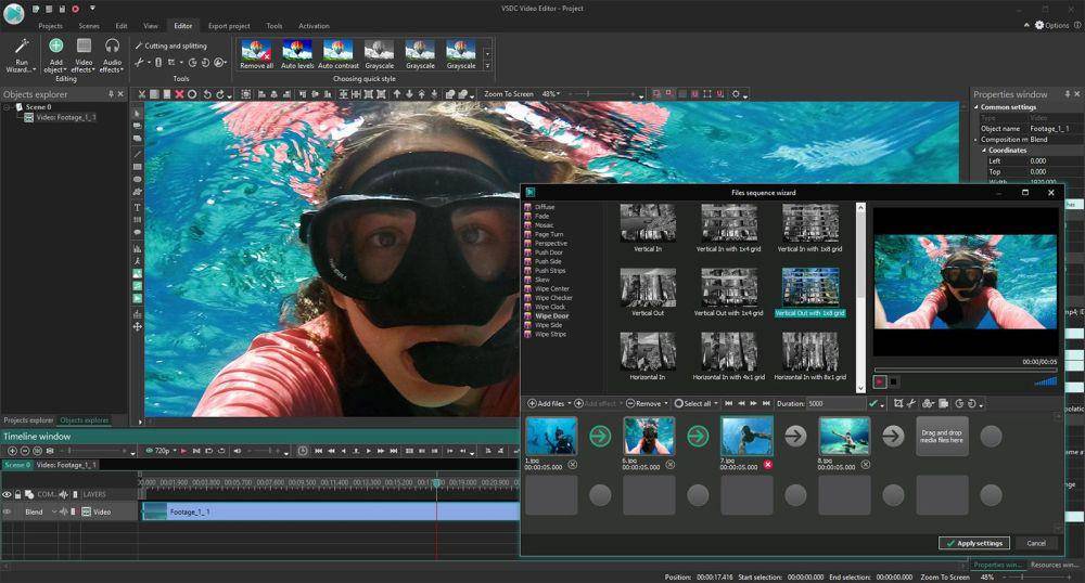 VSDC Free Video Editor (dok. VSDC)