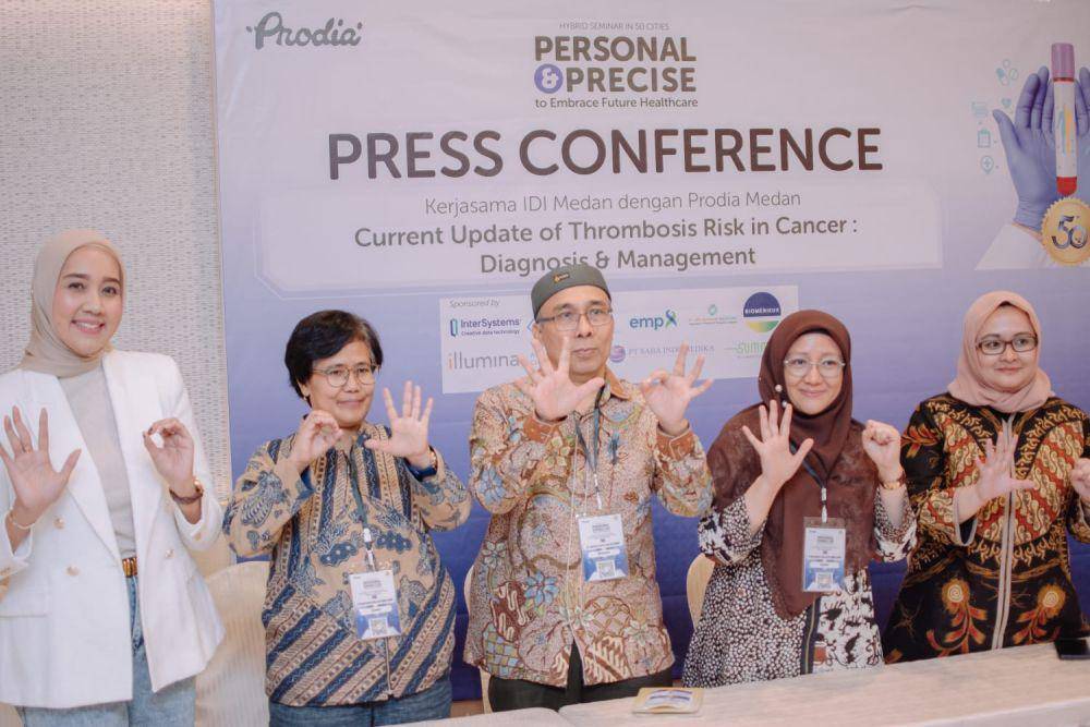 Perdalam Risiko Trombosis pada Pasien Kanker, Prodia Gelar Seminar
