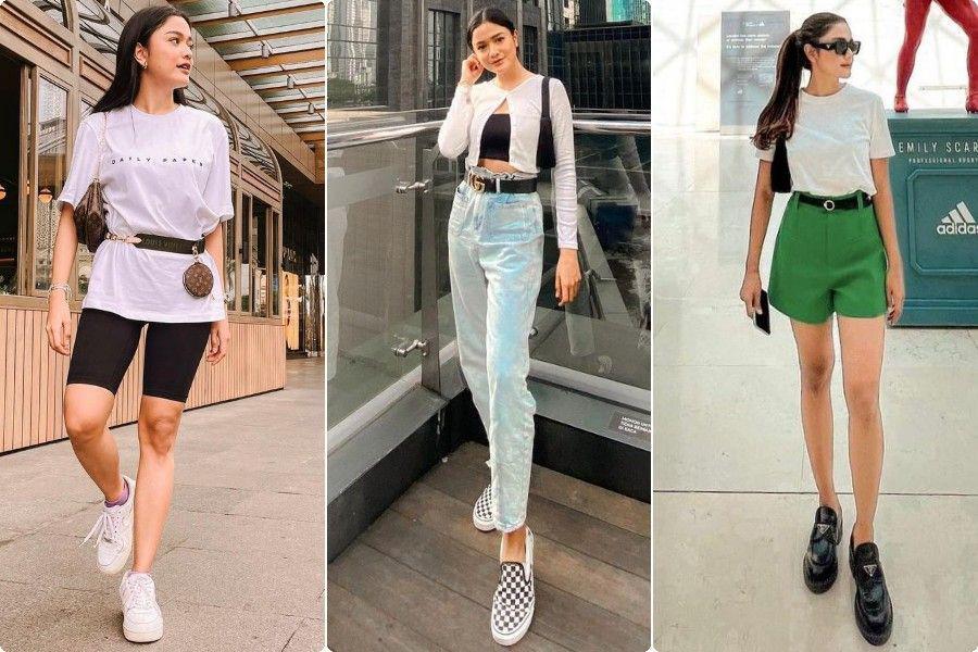 9 Ide Baju Hangout ala Andi Annisa Iasyah, Didominasi Short Pants