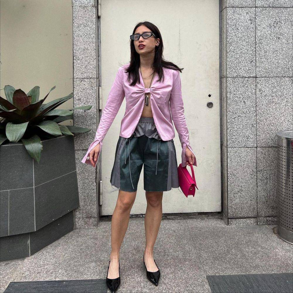 Padu padan hand bag ala Cissylia Stefani (instagram.com/cissylia)