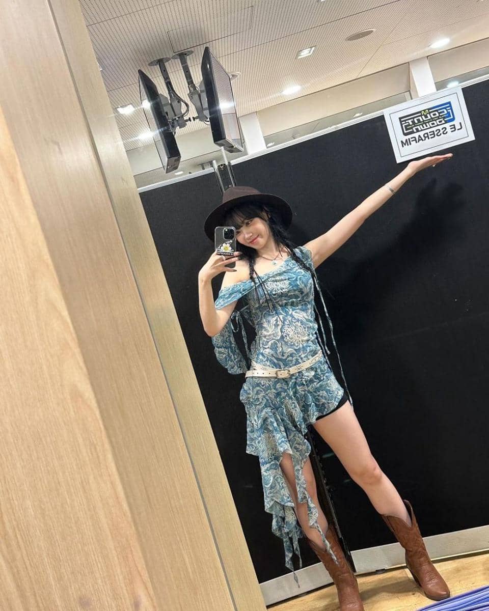 potret Chaewon LE SSERAFIM (instagram.com/_chaechae_1)
