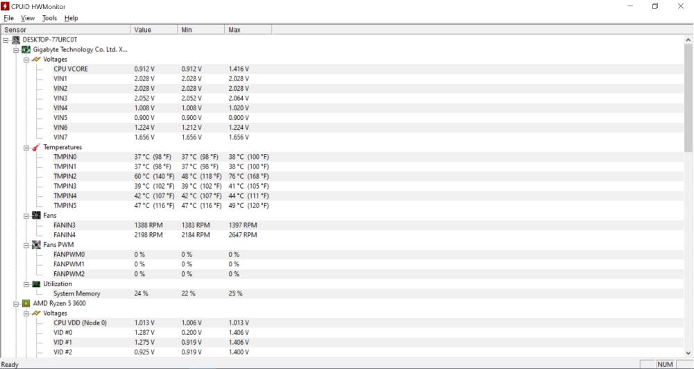 HWMonitor (dok. HWMonitor)