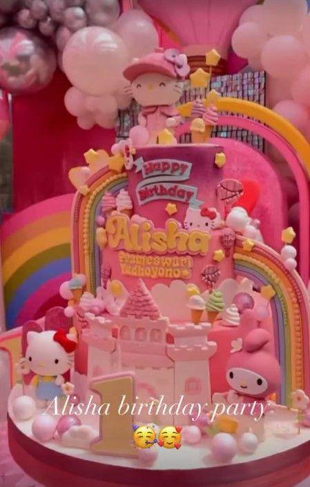 potret ulang tahun Alisha (Instagram.com/ruby_26)