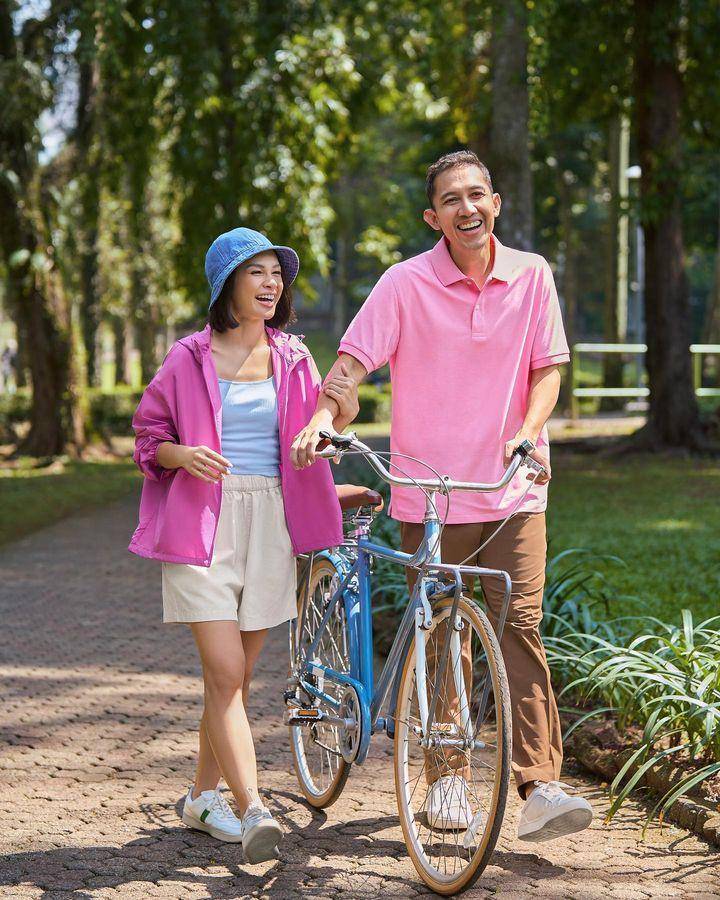 ootd hangout pink (instagram.com/andienaisyah)