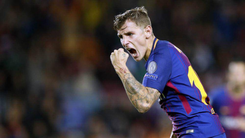 Lucas Digne (twitter.com/FCBarcelona)