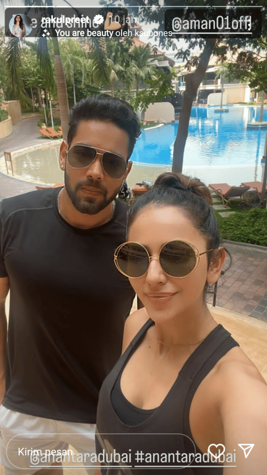 Rakul Preet Singh dan saudaranya (instagram.com/rakulpreetsingh)