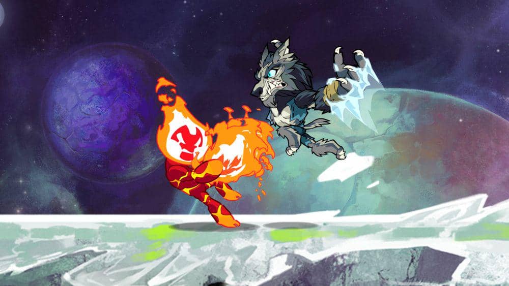 gameplay dari game Brawlhalla (2017) (dok. Blue Mammoth Games/Brawlhalla)