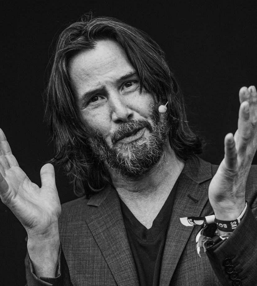 potret Keanu Reeves (instagram.com/eunart)