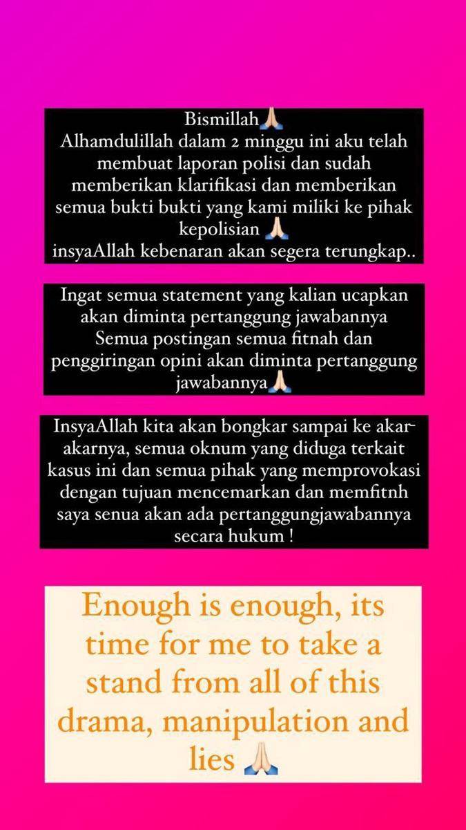 Tasyi laporkan netizen ke polisi (instagram.com/tasyiiathasyia)