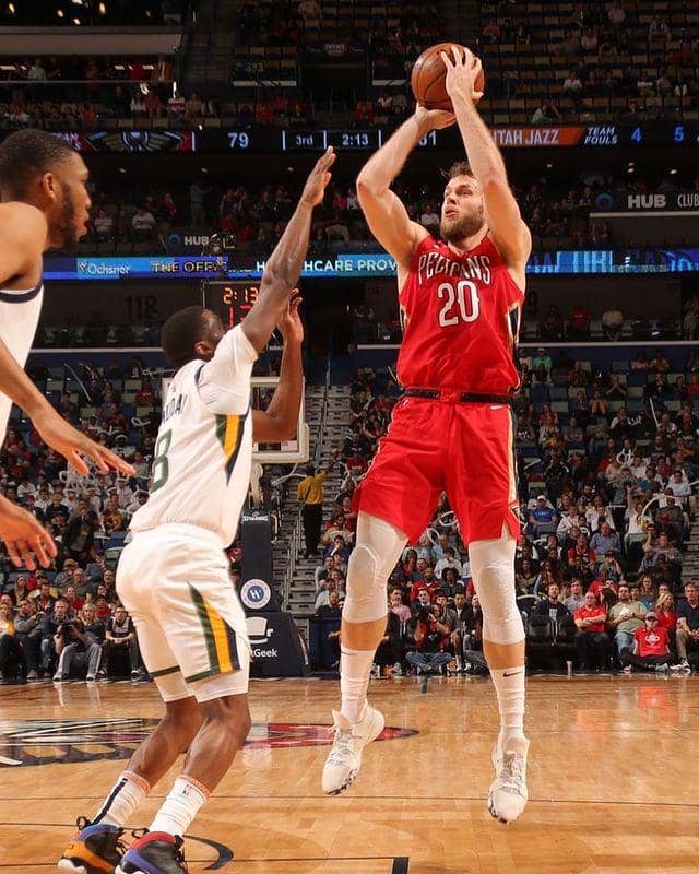 Nicolo Melli saat berseragam New Orleans Pelicans. (instagram.com/nikmelli)