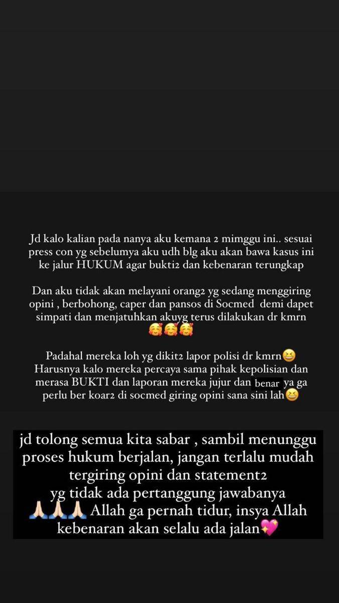 Tasyi laporkan netizen ke polisi (instagram.com/tasyiiathasyia)