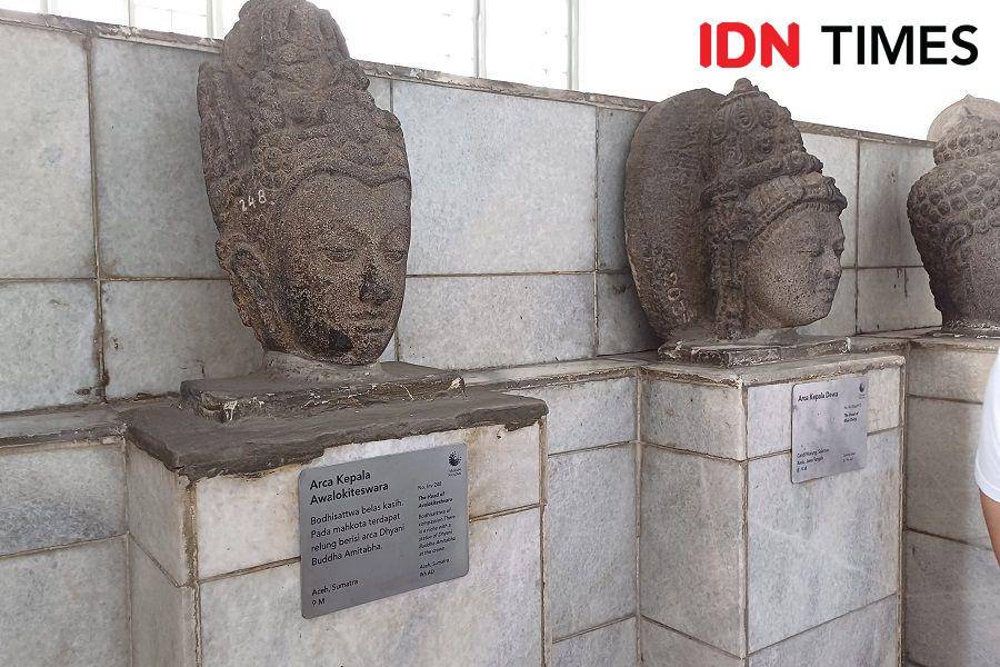 Koleksi benda bersejarah di Museum Nasional, Jakarta (IDN Times/Dhiya Awlia Azzahra)