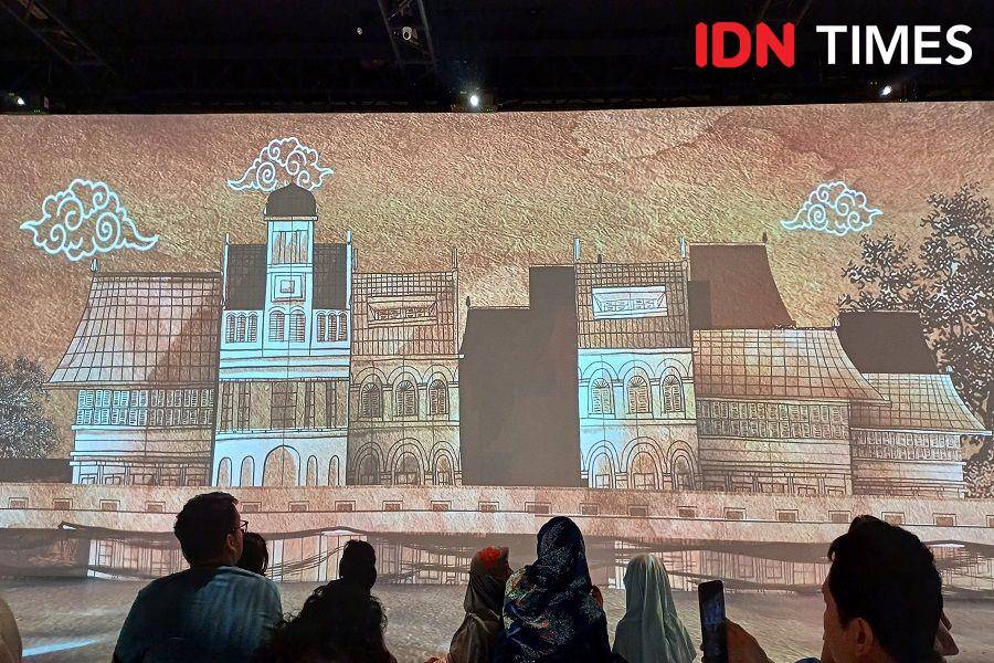 Ruang ImersifA di Museum Nasional, Jakarta (IDN Times/Dhiya Awlia Azzahra)