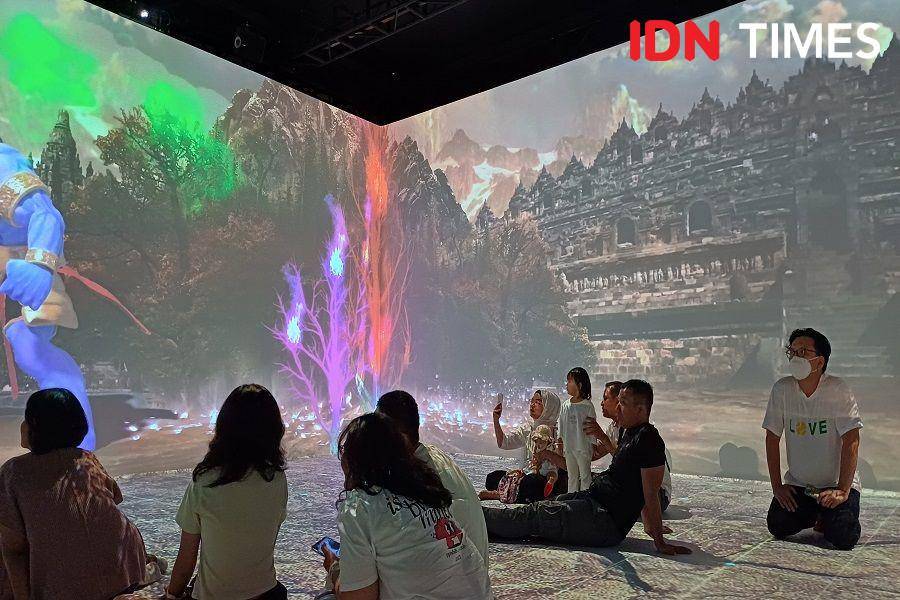 Ruang ImersifA di Museum Nasional, Jakarta (IDN Times/Dhiya Awlia Azzahra)