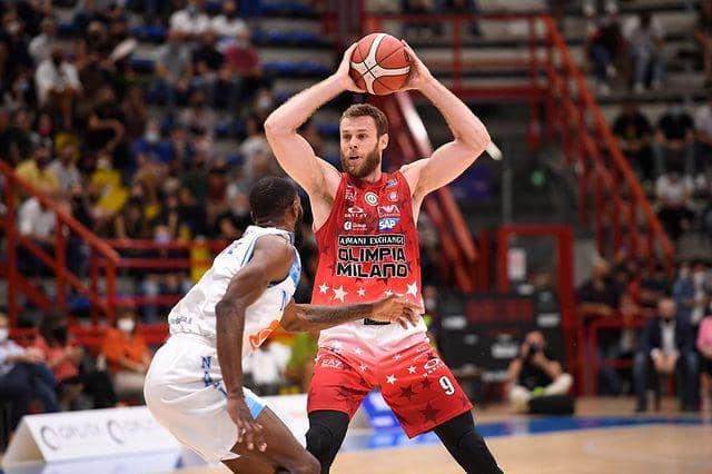 Nicolo Melli saat berseragam Olimpia Milano. (instagram.com/nikmelli)