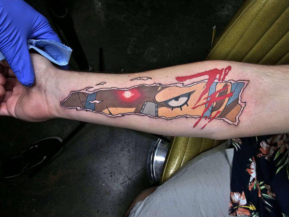 potret tato bertema anime One Piece (reddit.com/user/RichHomieCent)