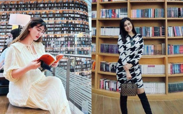 8 Artis Berpose di Starfield Library Korea, Instagramable!