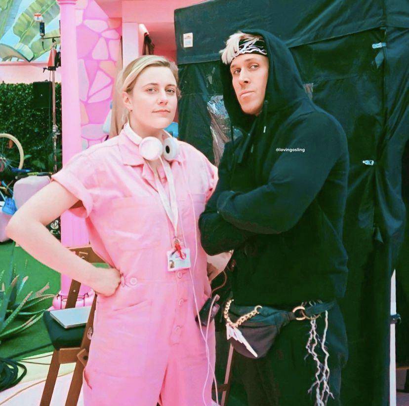 potret Greta Gerwig dan Ryan Gosling (instagram.com/lovingosling)