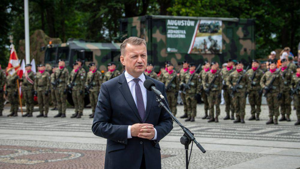 Menteri Pertahanan Polandia, Mariusz Blaszczak. (twitter.com/MON_GOV_PL)