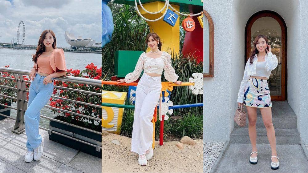 9 Outfit Liburan ala Vabyra Mauriz, Nyaman dan Instagenic!