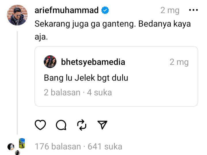 curhatan receh Arief Muhammad (threads.net/ariefmuhammad)