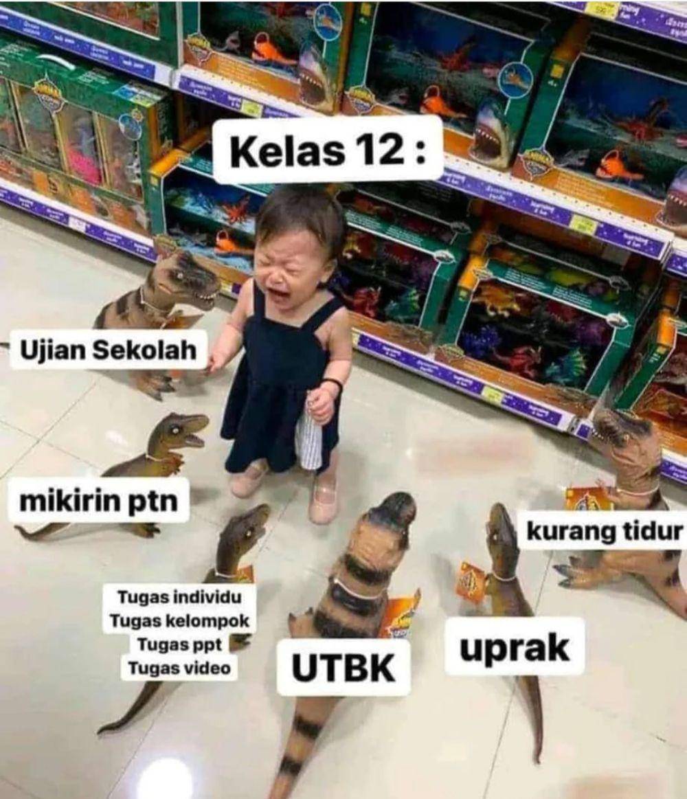 meme dikeroyok masalah (instagram.com/memecomic.id)