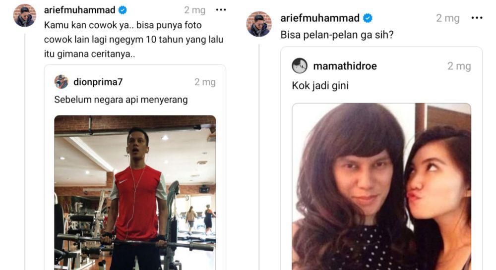 9 Foto Jadul Arief Muhammad di Threads, Sukses Bikin Kaget!
