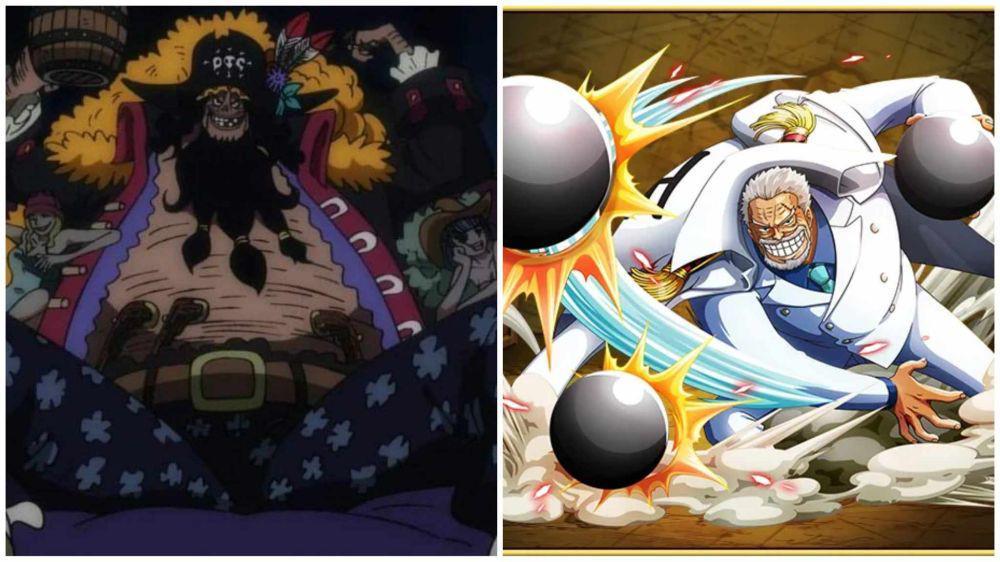 Teori: Gimana Kalau Kurohige yang Melawan Garp di One Piece?