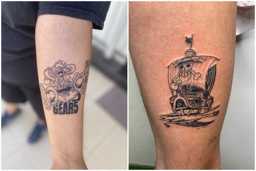10 Potret Tato One Piece Paling Keren, Ada Karakter Favoritmu?