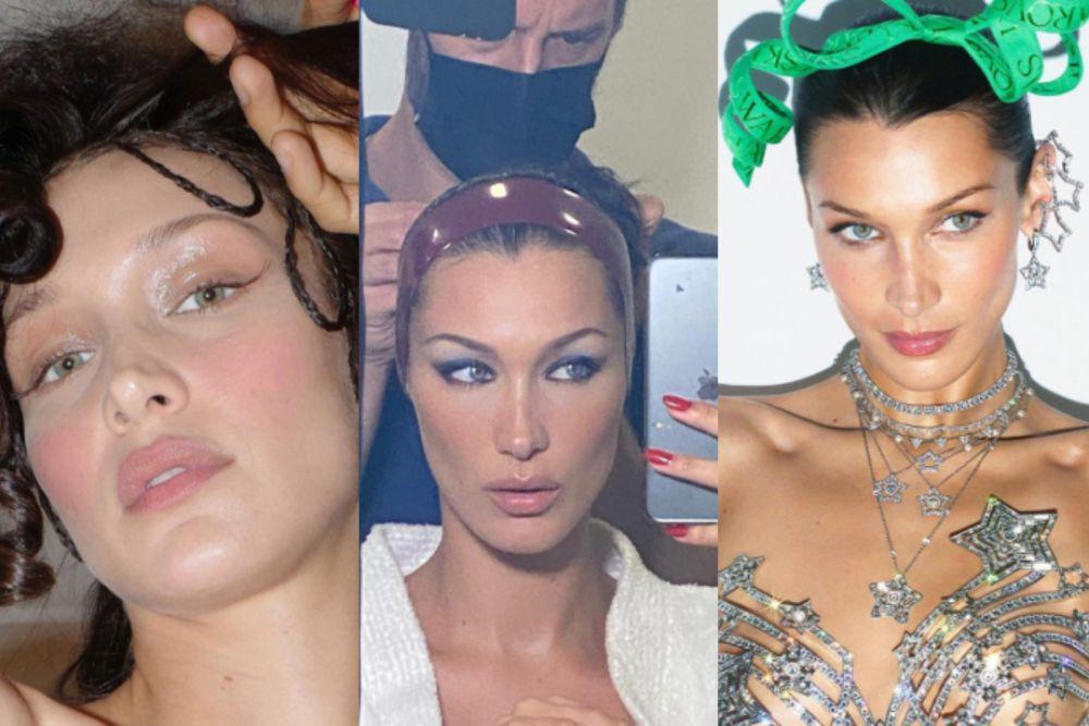 10 Inspirasi Makeup ala Bella Hadid, dari Simpel hingga Nyentrik!