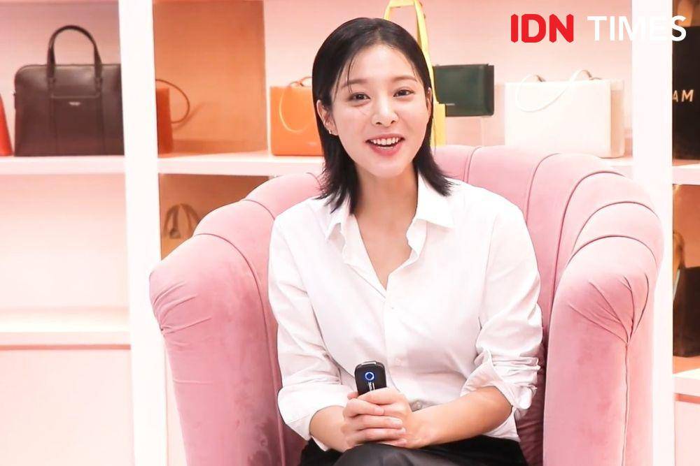 wawancara khusus Seol In Ah (dok. IDN Times/Besse Fadhilah | Rendy Anwar)